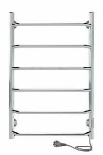 Полотенцесушитель электрический Indigo Roof Lux LCRLE80-50Rt 80x50 см хром